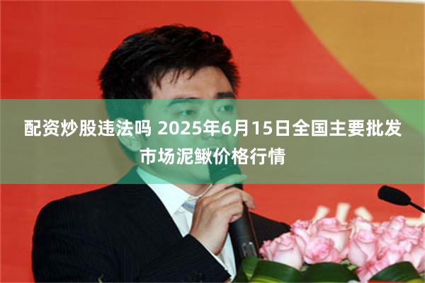 配资炒股违法吗 2025年6月15日全国主要批发市场泥鳅价格行情